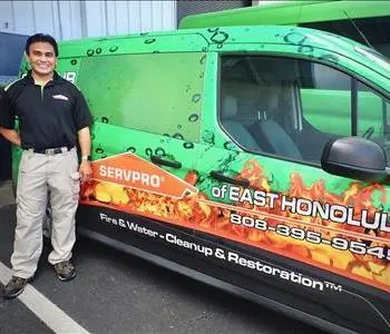 Lorenzo, team member at SERVPRO of East Honolulu