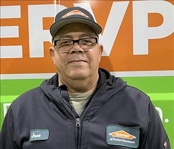 Jose Lantigua, team member at SERVPRO of Burlington / Woburn