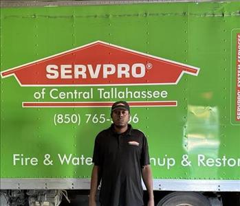 Kendricks Evans, team member at SERVPRO of Central Tallahassee