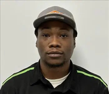 Jacari Sykes, team member at SERVPRO of Central Tallahassee