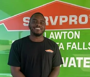 Robert Newman, team member at SERVPRO of Lawton