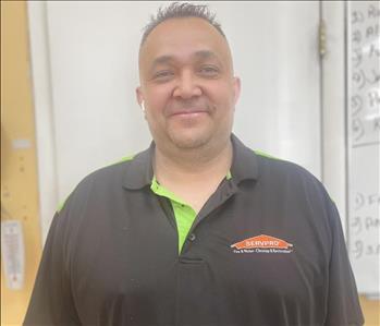 Johnny Pacheco, team member at SERVPRO of New Hyde / Mineola