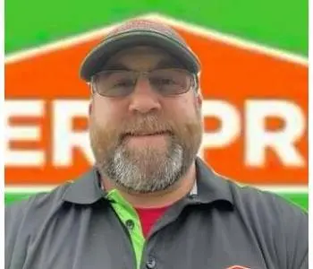 Chad Landretti, team member at SERVPRO of Kearney & North Platte