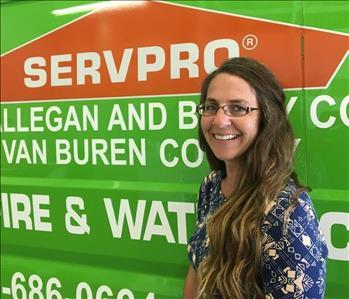 Laurie Hoekwater, team member at SERVPRO of Allegan / Barry County and SERVPRO of Southern Holland & Van Buren County