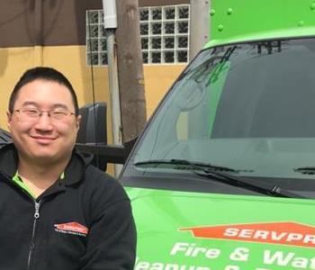 Matt Prout, team member at SERVPRO of Bridgewater