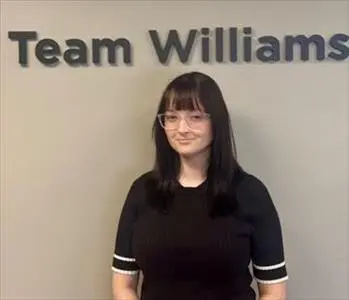 Sarah Littlejohn, team member at SERVPRO of Iredell County