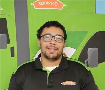 Tyrese Leach, team member at SERVPRO of Davenport / Bettendorf
