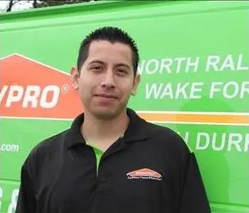 Juan, team member at SERVPRO of East Raleigh, Zebulon, Knightdale