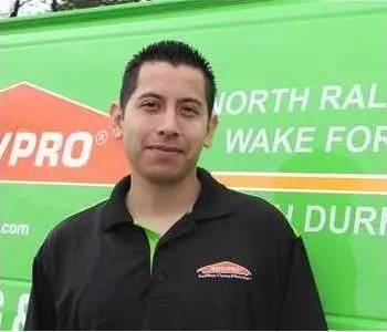 Juan, team member at SERVPRO of Morrisville, RDU
