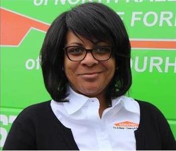 Akeshia, team member at SERVPRO of Morrisville, RDU