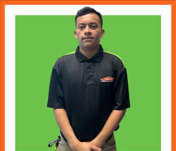 Edwin Salcedo, team member at SERVPRO of Bartlett / Cordova