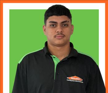 Moises Gonzales, team member at SERVPRO of Bartlett / Cordova