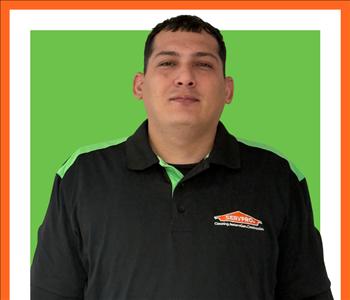 Yondry Nino, team member at SERVPRO of Germantown / Collierville