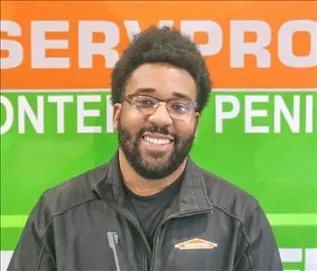 Cedric Wiggins, team member at SERVPRO of Marina / North Salinas