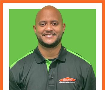 Ricardo Ulloa, team member at SERVPRO of Northwest Orlando