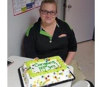 Christina Weippert, team member at SERVPRO of Catonsville