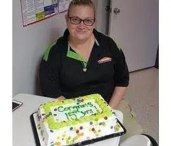 Christina Weippert, team member at SERVPRO of Catonsville