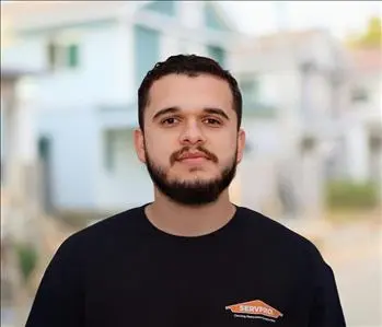 Diego Gonzales – Restoration Technician, team member at SERVPRO of Fairfield