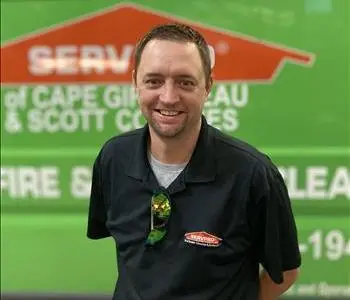 Adam Holt, team member at SERVPRO of Cape Girardeau & Scott Counties