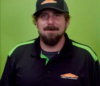 Trevor Cutting, team member at SERVPRO of Bay County