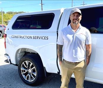 Kyle Davis, team member at SERVPRO of Rolla