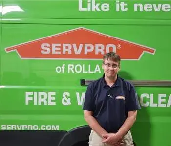 Alvin Tennyson, team member at SERVPRO of Rolla