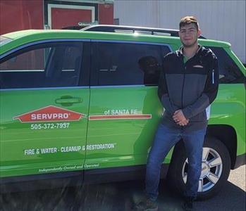 Noel Dominguez, team member at SERVPRO of Santa Fe