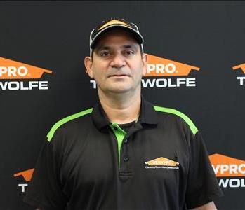 Wuilly Mendez, team member at SERVPRO of Collinsville, Troy, Alton, Edwardsville, Granite City, Belleville, O'Fallon