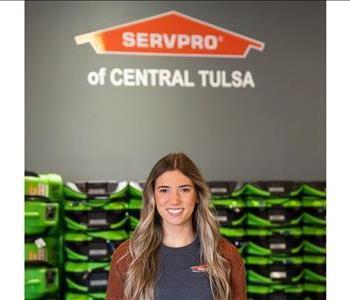 Marissa Hanning, team member at SERVPRO of Central Tulsa