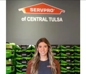 Marissa Hanning, team member at SERVPRO of Central Tulsa