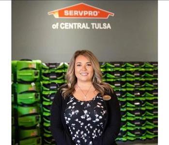 Kelsea Beavers, team member at SERVPRO of Central Tulsa