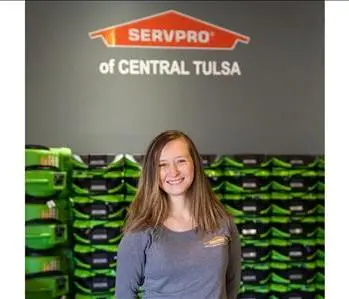 Dena Hanning, team member at SERVPRO of Central Tulsa
