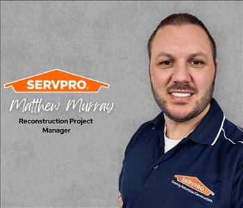 Matthew Murray, team member at SERVPRO of Henderson, Webster, Union, McLean, and Crittenden Counties