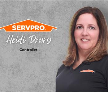 Heidi Drury, team member at SERVPRO of Warrick, Spencer and Dubois Counties
