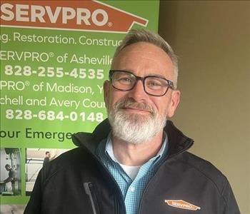 Chris Strathy, team member at SERVPRO of Asheville