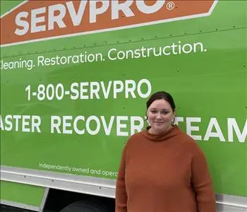 Brittany Long, team member at SERVPRO of Washington County