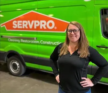 Christina Harding, team member at SERVPRO of Chesapeake, Portsmouth, Norfolk West, and Hampton North