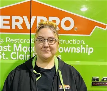 Meagan B, team member at SERVPRO of Mount Clemens, New Baltimore