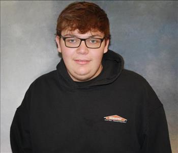 Mason Boersma, team member at SERVPRO of Limestone and Lawrence Counties, Decatur