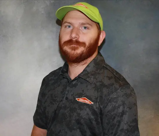 Nick Harrell, team member at SERVPRO of Limestone and Lawrence Counties