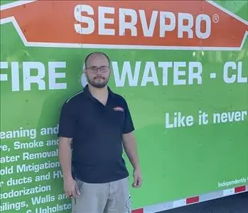 Alex Haney, team member at SERVPRO of Decatur