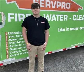 Jared Gilson, team member at SERVPRO of Decatur
