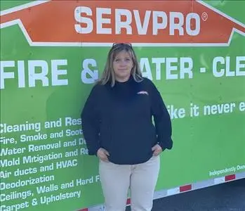 Casey Walz, team member at SERVPRO of Decatur