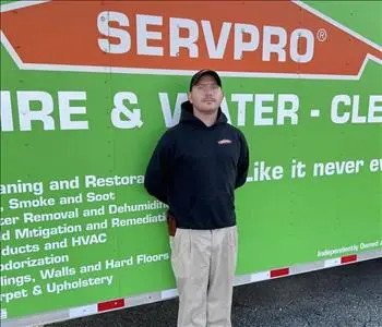 Nick Harrell, team member at SERVPRO of Decatur