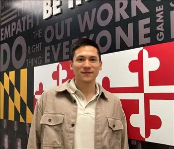 Rodrigo Llanos, team member at SERVPRO of Laurel and Greenbelt NE Beltsville E