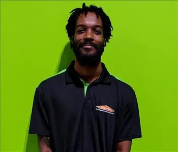 Jordan Smith , team member at SERVPRO of New Bern