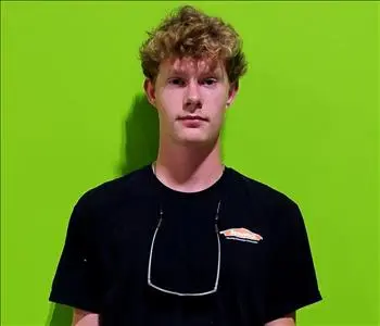 Keegan Welch, team member at SERVPRO of New Bern