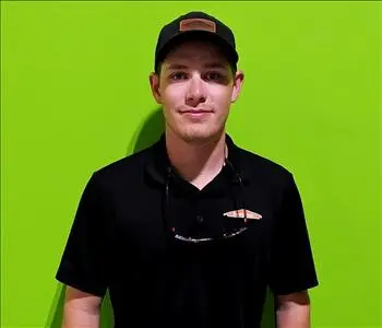 Brennan Baldwin, team member at SERVPRO of New Bern
