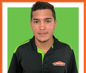 Eduardo Leal, team member at SERVPRO of Oviedo / Winter Springs East