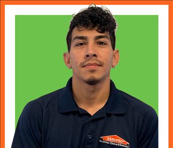 Jonathan Gomez, team member at SERVPRO of Lake Arlington